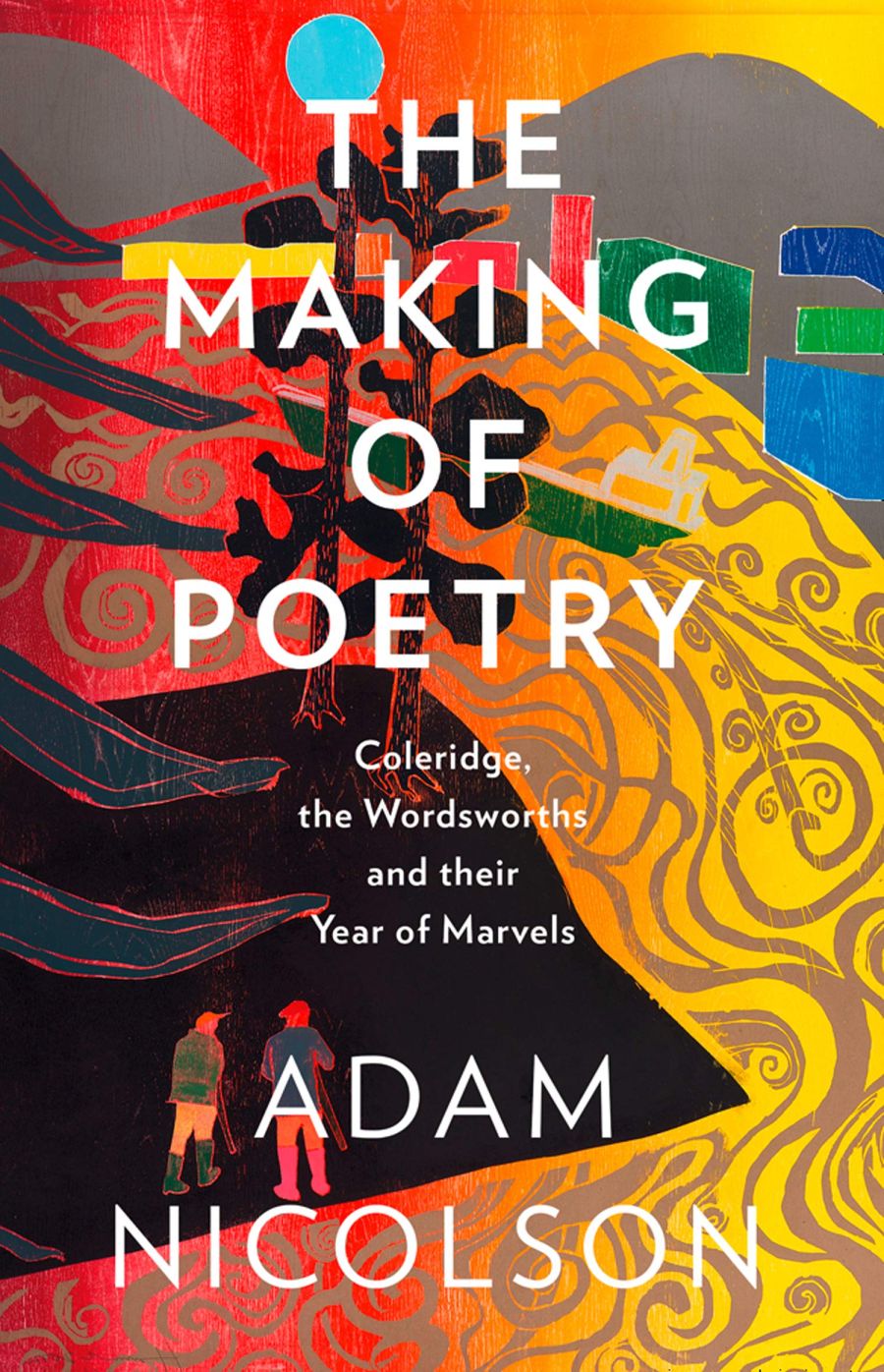 The making of poetry book cover.