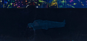 illustration of man laying down