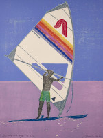 Man sailing