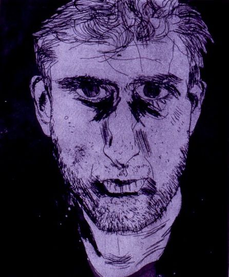 A portrait of a man's face.